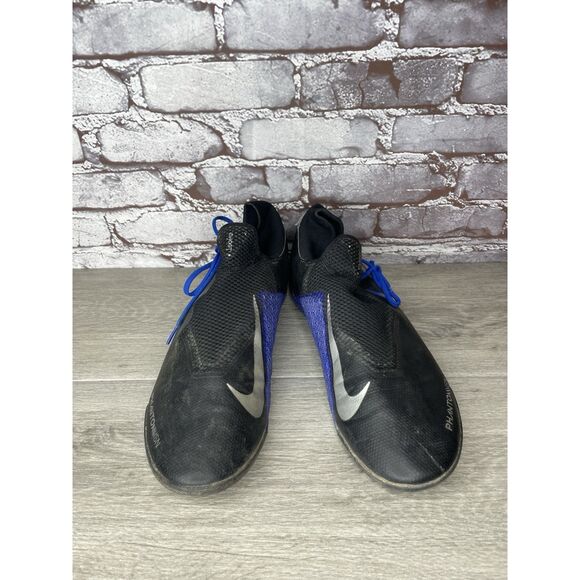 Nike Phantom Vision Elite DF SG Pro AC Black Synthetic Blue Lace Shoes Men 12 US - Picture 3 of 16